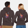 Hungry Like the Wolf-unisex zip-up sweatshirt-RockyDavies