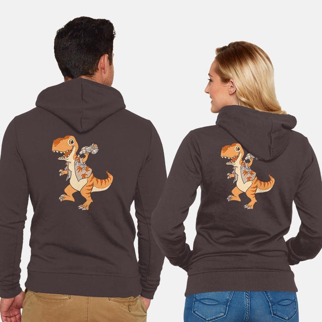Just Keep Flying-unisex zip-up sweatshirt-DoOomcat