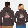 Leave Me Alone With My Pizza-unisex zip-up sweatshirt-eduely