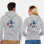 A Charlie Who Christmas-unisex zip-up sweatshirt-Fishbiscuit