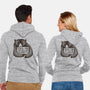 Feed Me-unisex zip-up sweatshirt-tobefonseca
