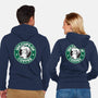100 Cups of Coffee-unisex zip-up sweatshirt-Barbadifuoco