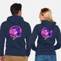 King Steve-unisex zip-up sweatshirt-zerobriant