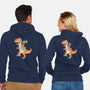 Just Keep Flying-unisex zip-up sweatshirt-DoOomcat