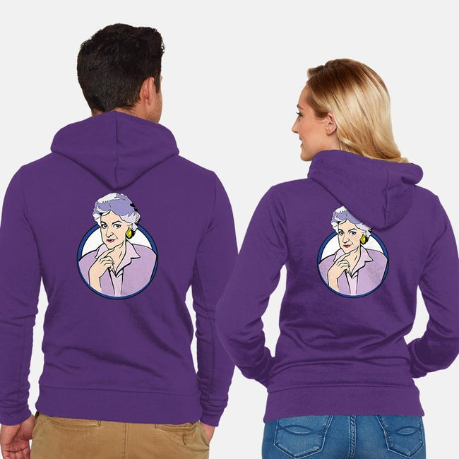 Bea Good!-unisex zip-up sweatshirt-ibtrav