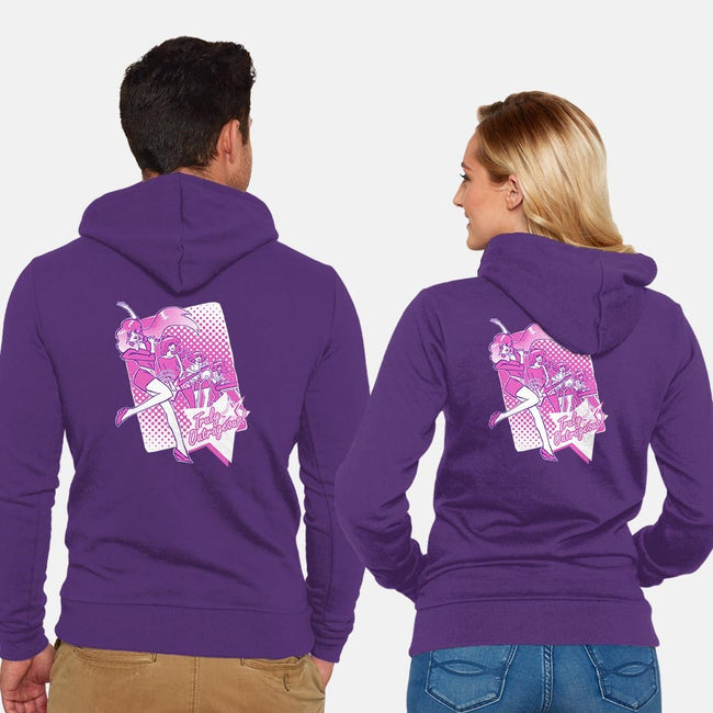 Truly Outrageous!-unisex zip-up sweatshirt-hugohugo