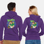 Psykix Cereal-unisex zip-up sweatshirt-foureyedesign