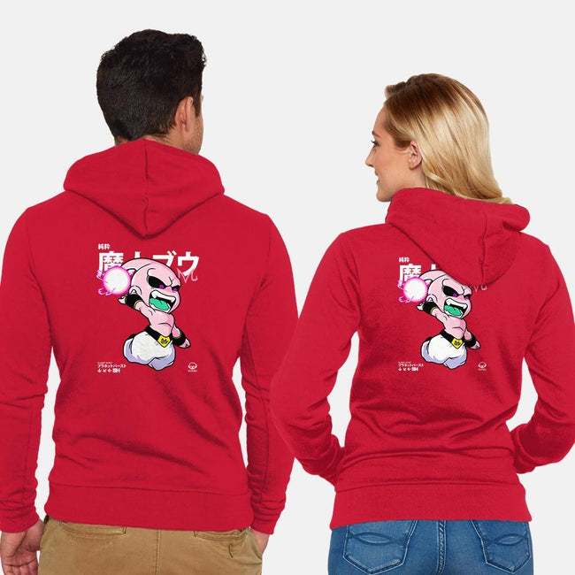 Chibi Planet Burst-unisex zip-up sweatshirt-mankeeboi