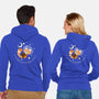 Red Panda Dream-unisex zip-up sweatshirt-ChocolateRaisinFury
