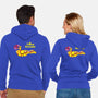 Yellow Serenity-unisex zip-up sweatshirt-KentZonestar
