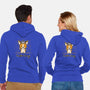 Hello Corgi-unisex zip-up sweatshirt-CorinnaSchlachter