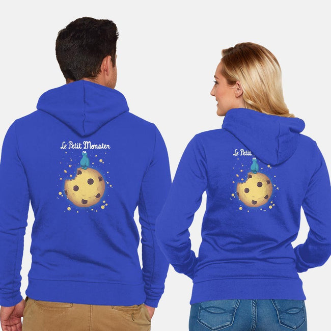 Le Petit Monster-unisex zip-up sweatshirt-KindaCreative