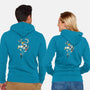 Air Of Imagination-unisex zip-up sweatshirt-Harantula