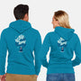 Wibbly Wobbly-unisex zip-up sweatshirt-risarodil