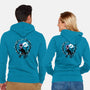 Cat Circle-unisex zip-up sweatshirt-albertocubatas