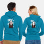 Kawaii Kaonashi-unisex zip-up sweatshirt-vp021