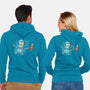 Nebeermind-unisex zip-up sweatshirt-Melonseta