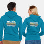 Min at Work-unisex zip-up sweatshirt-trheewood