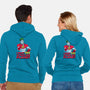 Planeteer Call-unisex zip-up sweatshirt-batang 9tees