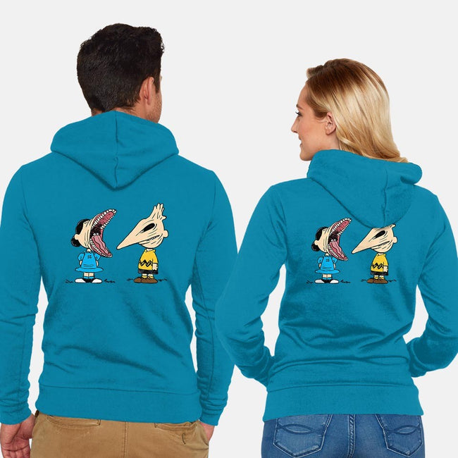 Good Grief, The Afterlife-unisex zip-up sweatshirt-nothinghappenedtoday
