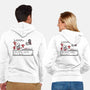 Throne Battle-unisex zip-up sweatshirt-Italiux