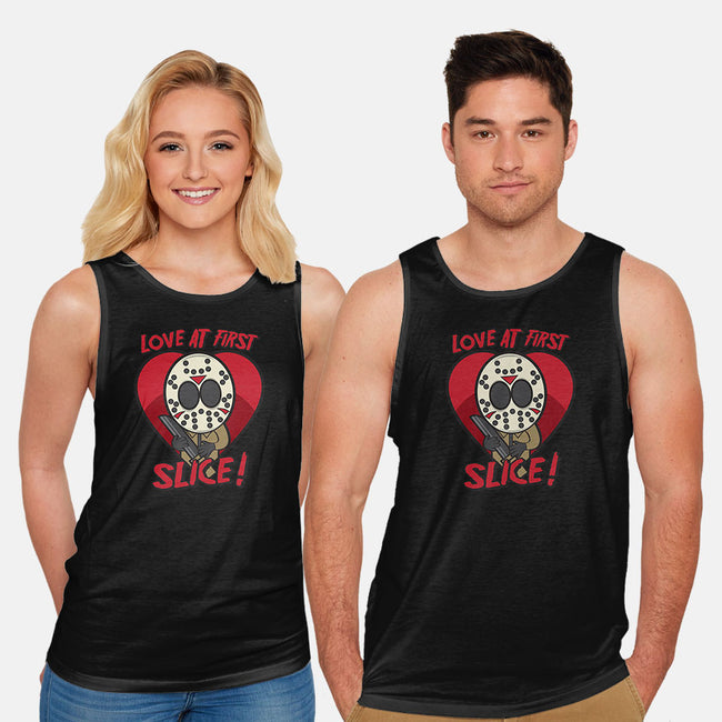 Love At First Slice!-unisex basic tank-jrberger