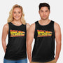Back To The Weekend-unisex basic tank-drbutler