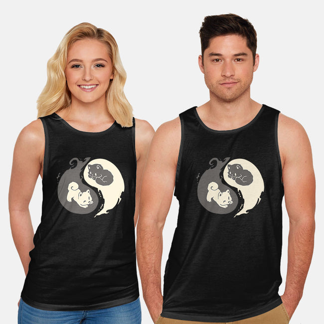 Yin and Yang-unisex basic tank-amyneko