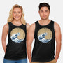 Hokusai Gojira-unisex basic tank-Mdk7
