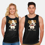 Hello Puppy-unisex basic tank-troeks
