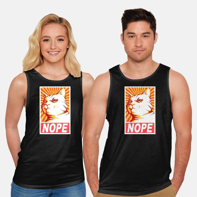 Obey Cats-unisex basic tank-tobefonseca