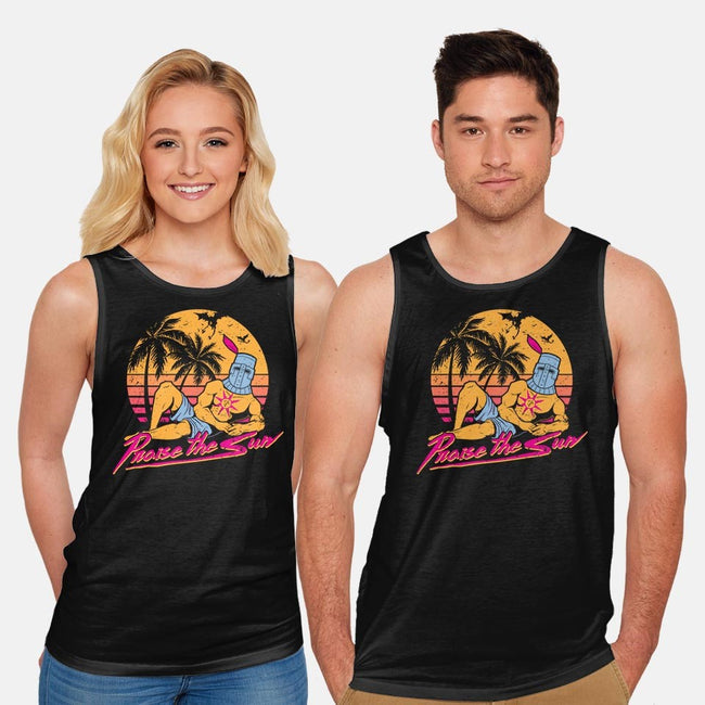 Praise the Summer-unisex basic tank-KindaCreative