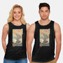 King Kaiju Ukiyo-E-unisex basic tank-vp021