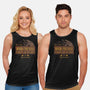 Val & Earl's Work for Hire-unisex basic tank-beware1984