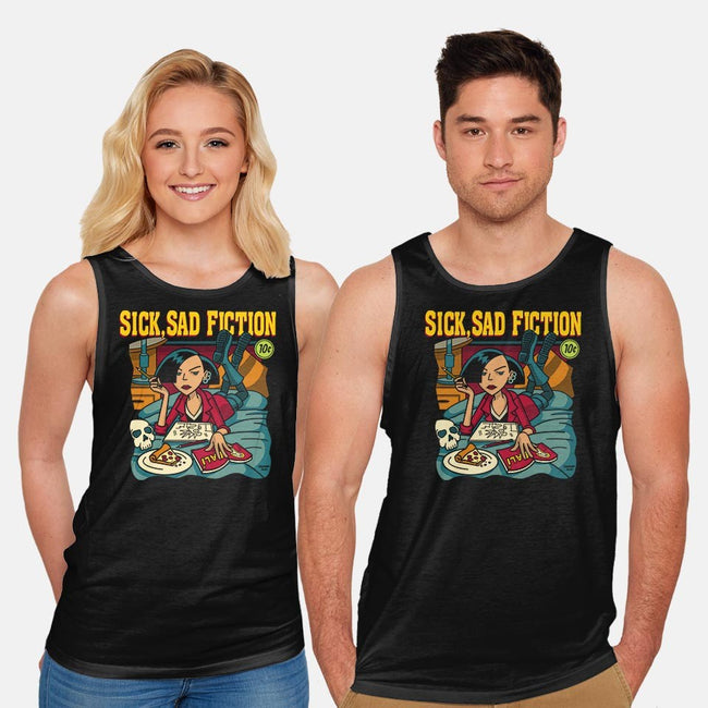 Sick Sad Fiction-unisex basic tank-DonovanAlex