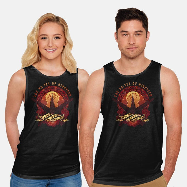 All Things Serve the Beam-unisex basic tank-MeganLara