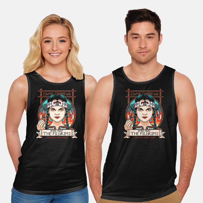 Fiery Thanksgiving-unisex basic tank-Bamboota