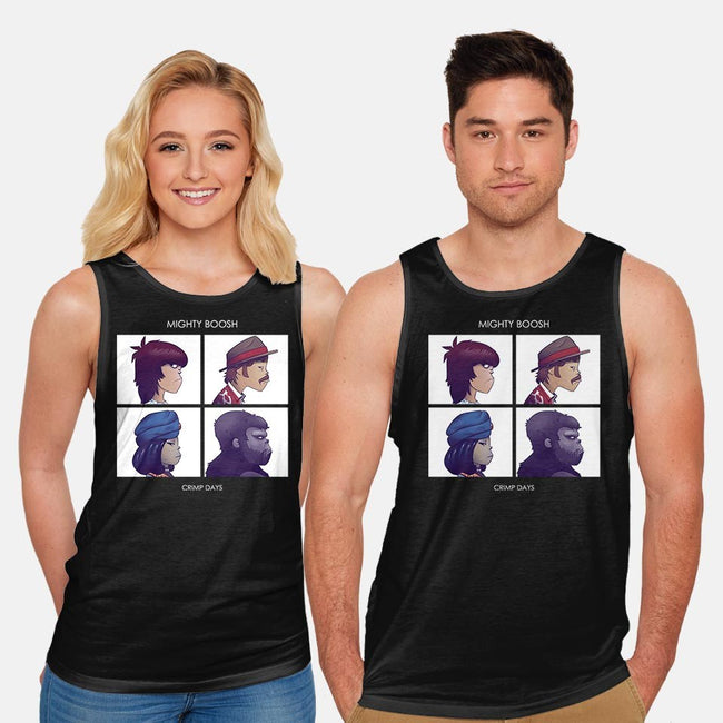 Crimp Days-unisex basic tank-KindaCreative