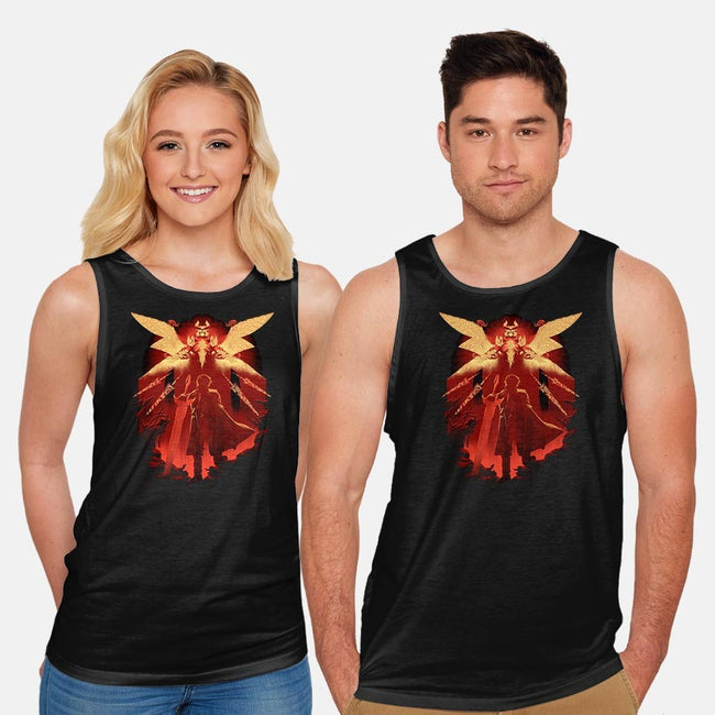Red Hunter-unisex basic tank-max58