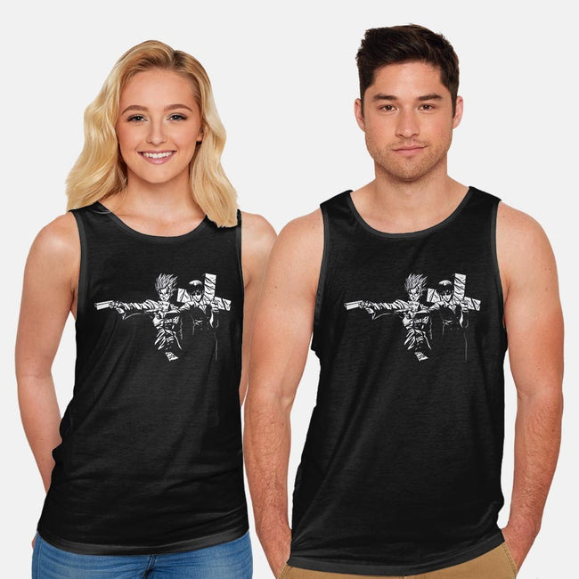 Trigun Fiction-unisex basic tank-Coinbox Tees