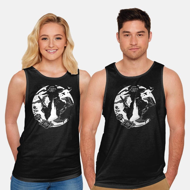I Shoot With My Mind-unisex basic tank-vp021