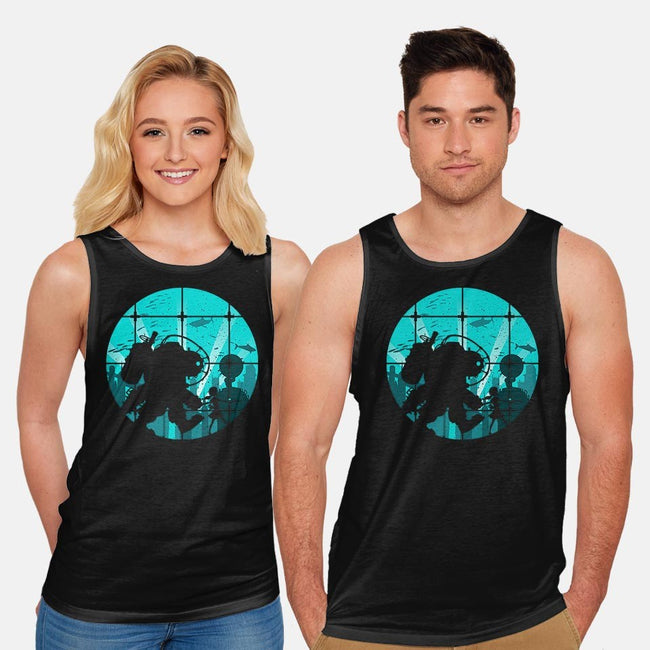 Little Big-unisex basic tank-albertocubatas