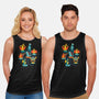 Tokyo Zoo-unisex basic tank-DinoMike