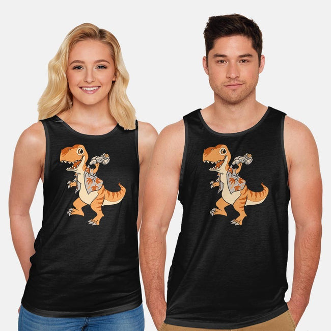 Just Keep Flying-unisex basic tank-DoOomcat