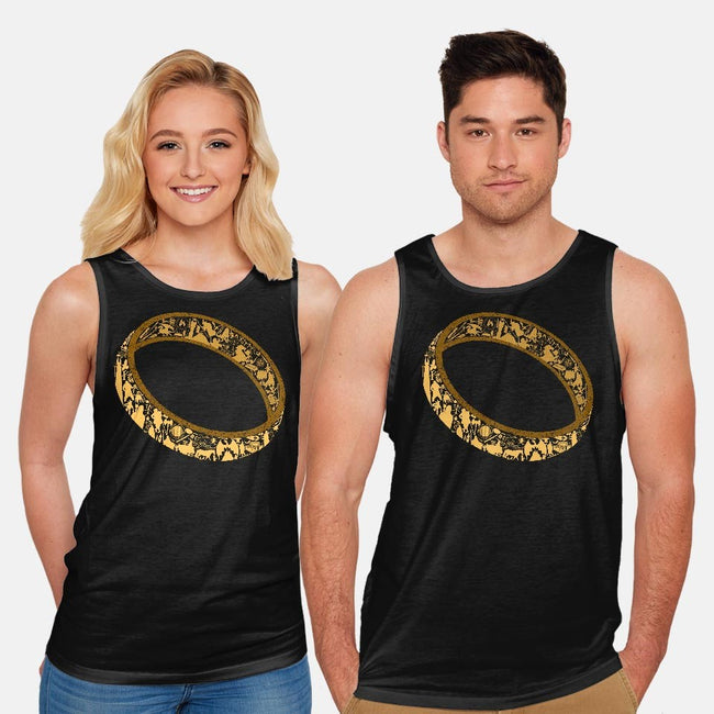 One Ring-unisex basic tank-thehookshot