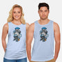 Bottled Spirits-unisex basic tank-Letter_Q