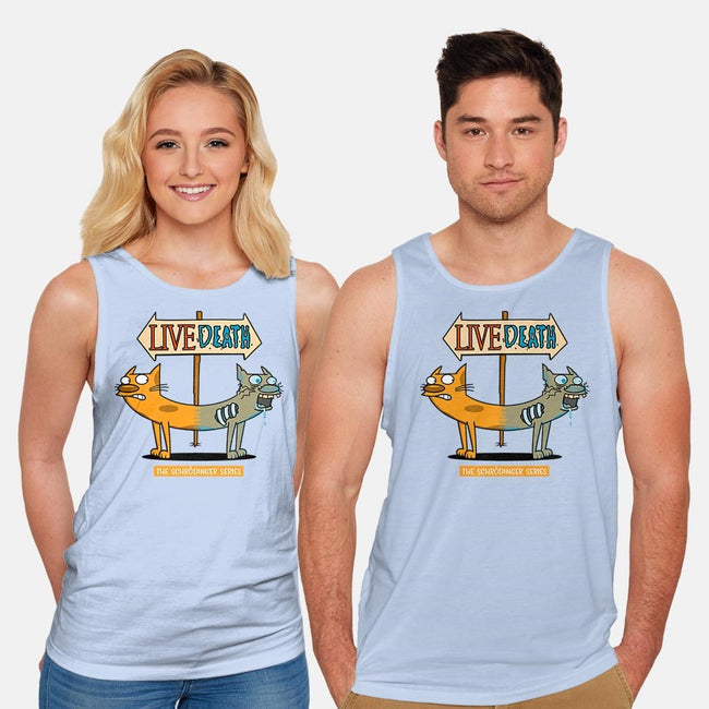The Schrodinger Series!-unisex basic tank-Raffiti