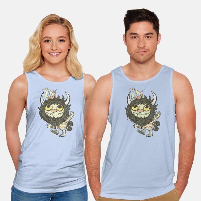 Ode to the Wild Things-unisex basic tank-wotto