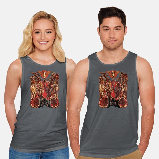 The Battle Of Grayskull-unisex basic tank-Moutchy