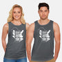 Drink Milk and Kick Ass-unisex basic tank-butcherbilly